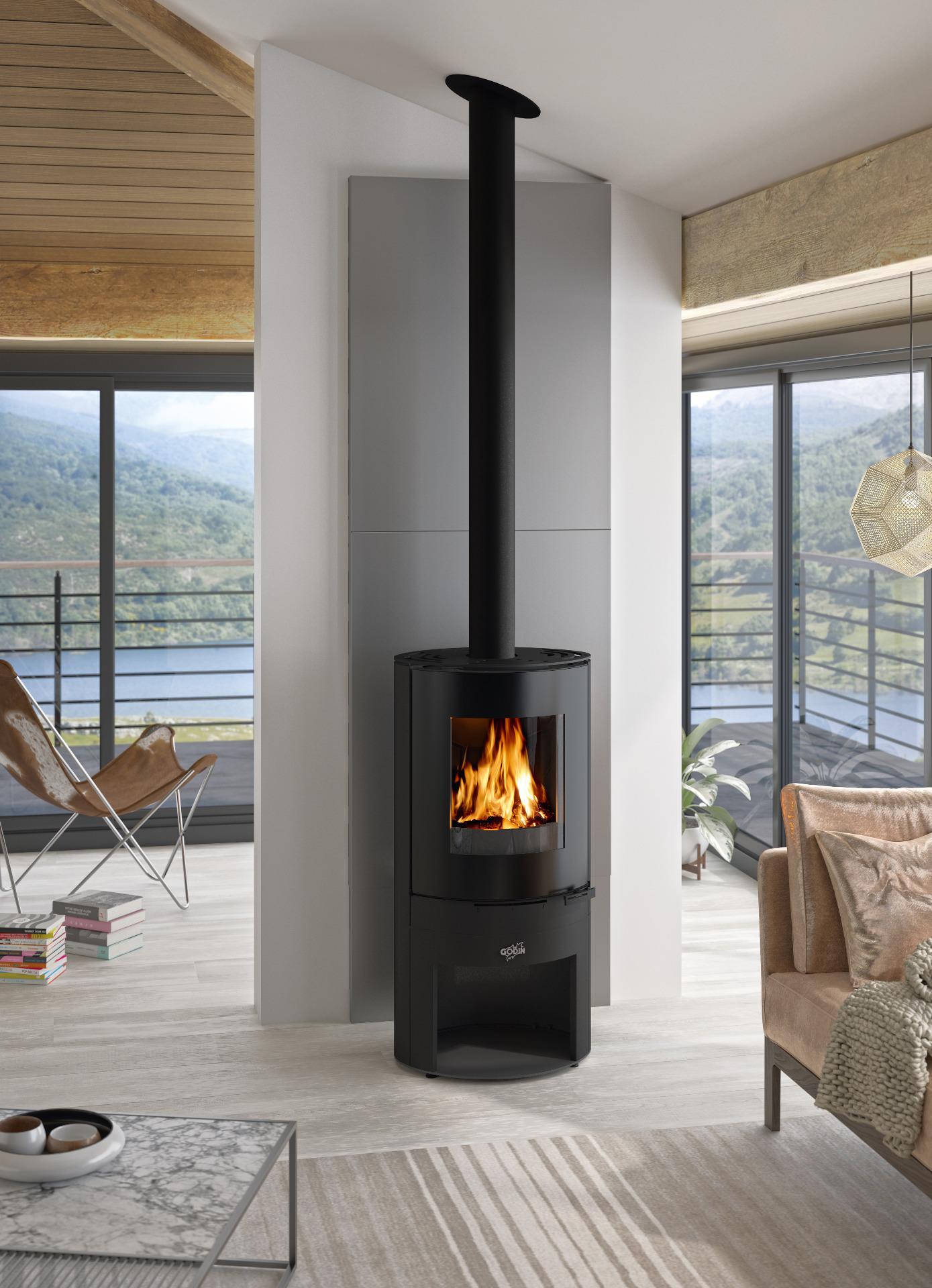 Avec b&ucirc;cher - &eacute;tanche